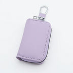 Men Key Holder Housekeeper PU Leather Car Key Wallet Keys Organizer Women Keychain Cover Zipper Key Case Bag Unisex Pouch Purse