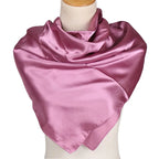 Luxury Satin Silk Feel Scarf for Women Hijab Shawl & Head Wrap