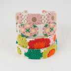 NEW Knitted Headband Bohemian Style Summer Seaside Vacation Handmade Head Band Hair Accessories for Women Girls
