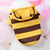 Bee Dog Hoodie – Halloween & Winter Pet Costume for Cats and Small Dogs