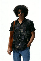 Men's Fashion Street Short-Sleeve Shirt High-Definition Pattern 3D Printed Shirt Hawaiian Outdoor Party Social Men's Clothing