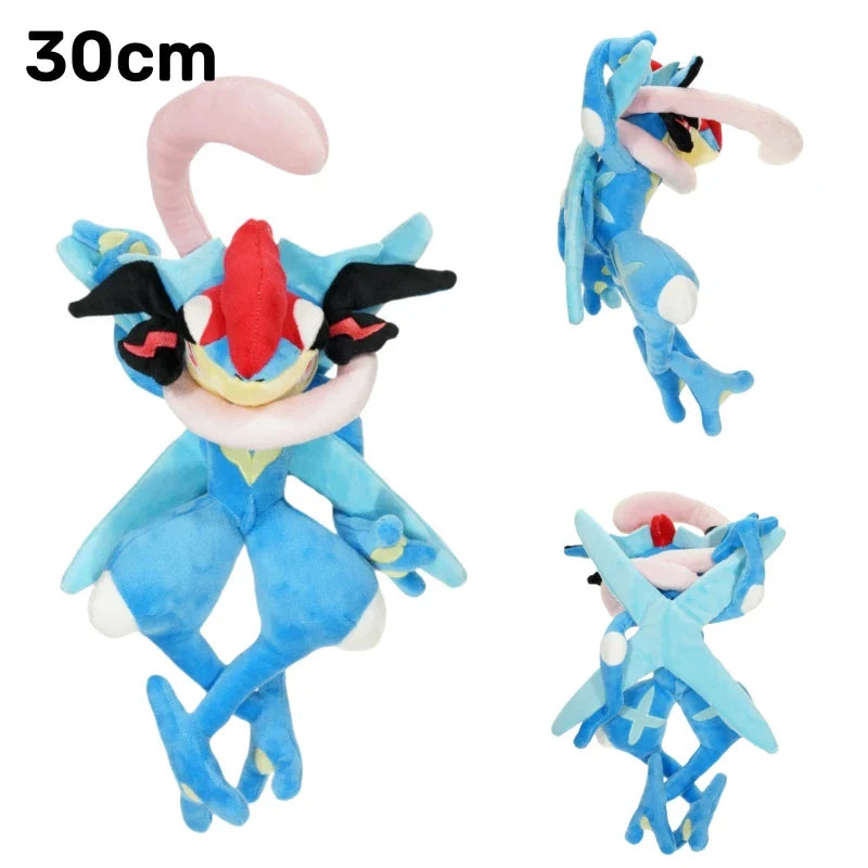 Pokemon Plush Toys Bayleef Zeraora Greninja Goodra Salamence Garchomp Zapdos Swampert Anime Figures Kid's Xmas Birthday Gift
