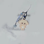 ANITEEZ Bias Beaded Keychain Phone Charm