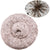 Round Plush Pet Bed for Large & Medium Dogs – Super Soft Cat Bed, Cozy Winter Warm Sleeping House