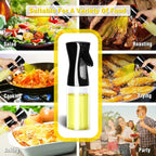 Dual-Use Oil Spray Bottle – Cooking Mister & BBQ Oil Brush