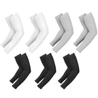 7 pairs of breathable sunshade arm covers, unisex glove sleeves, suitable for outdoor sports such as driving, playing golf, fish