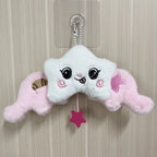 1PC Star Pendant Key Chain Doll Album Plush Pendant Doll School Bag Decoration Gifts