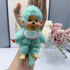 Anime Monchhichi Pendant Plush Doll - Cute Cartoon Character Standing Transformation Claw Machine Toy Multiple Selection Availab
