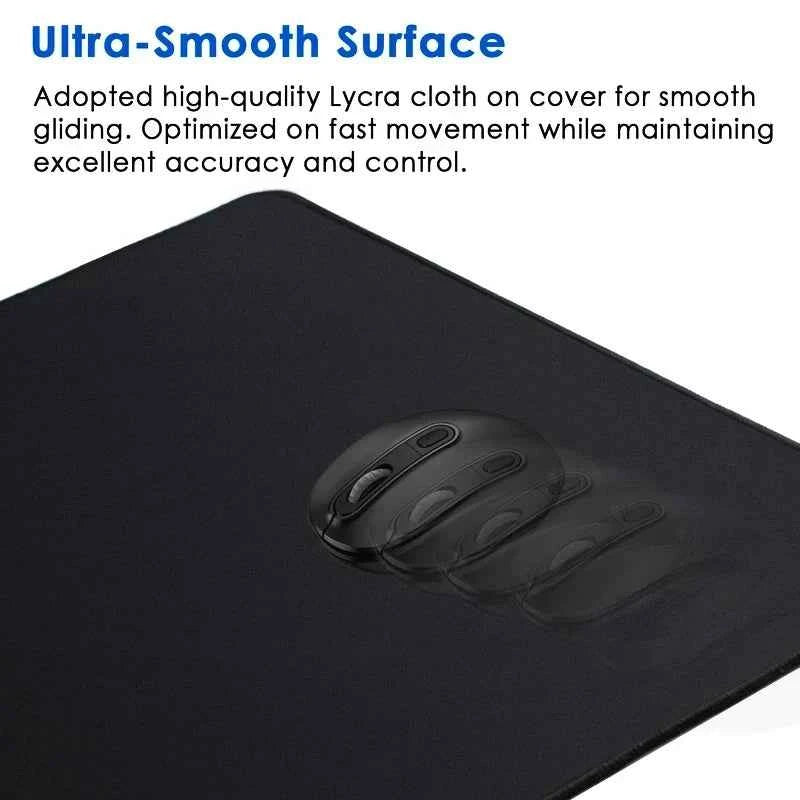 Gaming Large Mousepad Anti-slip Rubber Mouse Mat Computer Gamer Desk Mat Stitched Edge Large Gaming Mousepad for CS GO LOL Dota
