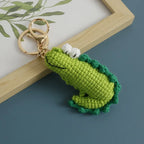 Funny Shrimp Crochet Keychain Cute Ocean Bag Charm