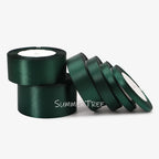 Satin Ribbon 25yards 6mm - 50mm Sash Gift Wrap Bow Handmade DIY Craft Halloween Christmas Wedding Birthday Party Decoration