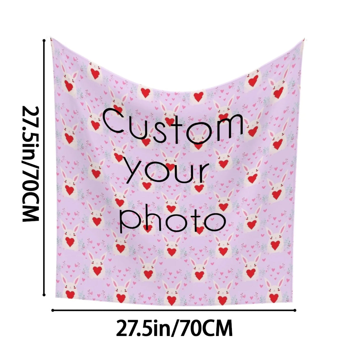 Personalized Luxury Silk Scarf for Women  Stylish Customizable Accessory