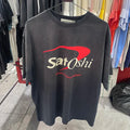 Summer Streetwear Satoshi Nakamoto T Shirt Men Woman Fashion Vintage Print Short Sleeve Washed Damaged Hole Old  Top Tee