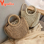 Eco-Friendly Rattan Straw Bag – Handmade & Stylish
