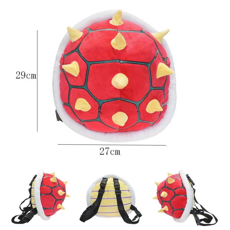 Game Super Mario Koopa Bowser Soft Plush Backpack Larry Lemmy Iggy Ludwig Koopa Paratroopa Pupils SchoolBag Cosplay Toys