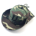 Camouflage Tactical Cap Boonie Bucket Hat Caps Camo Men Outdoor Sports Sun Bucket Cap Fishing Hiking Hunting Hats