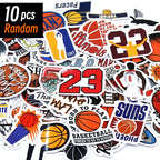 10/50/100 PCS Cute Cartoon basketball Stickers Kawaii Candy Colors Stickers Scrapbooking Diary Stickers School Office Stationery