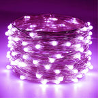 5M 10M Waterproof USB Battery LED Lights String Copper Wire Fairy Garland Light Lamp Christmas Wedding Party Holiday Lighting