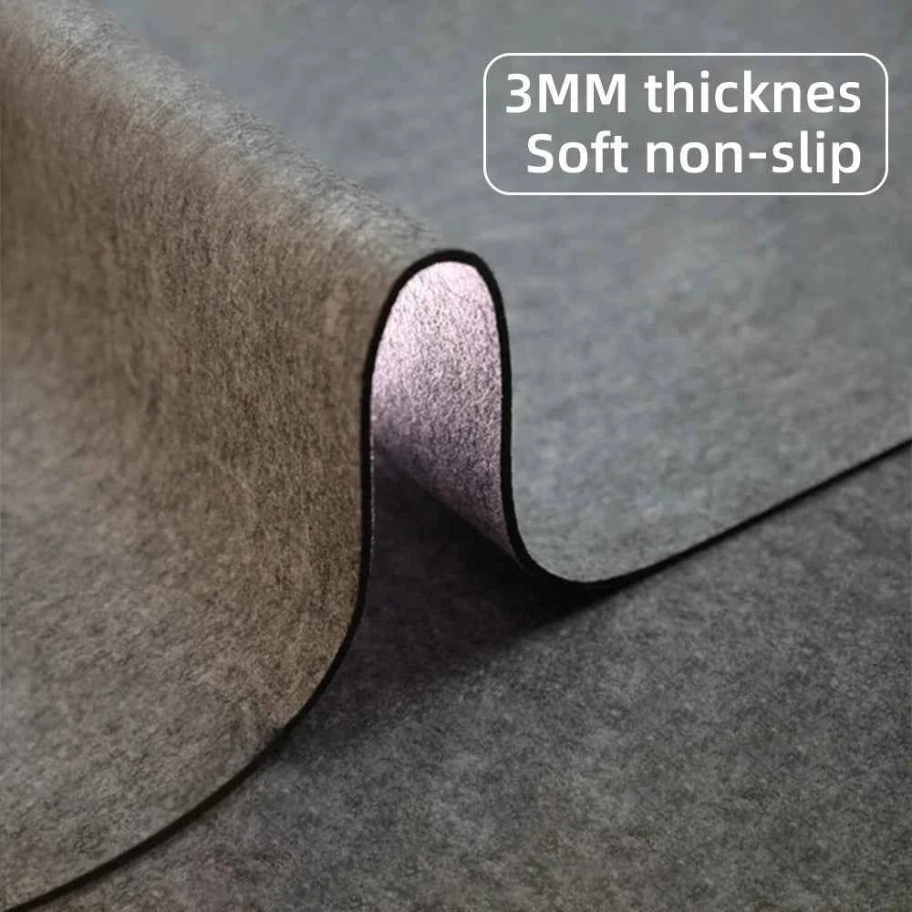 Large Size Wool Felt Mouse Pad Office Computer Desk Protector Mat Table Laptop Cushion Non-slip Keyboard Mat Gaming Accessories