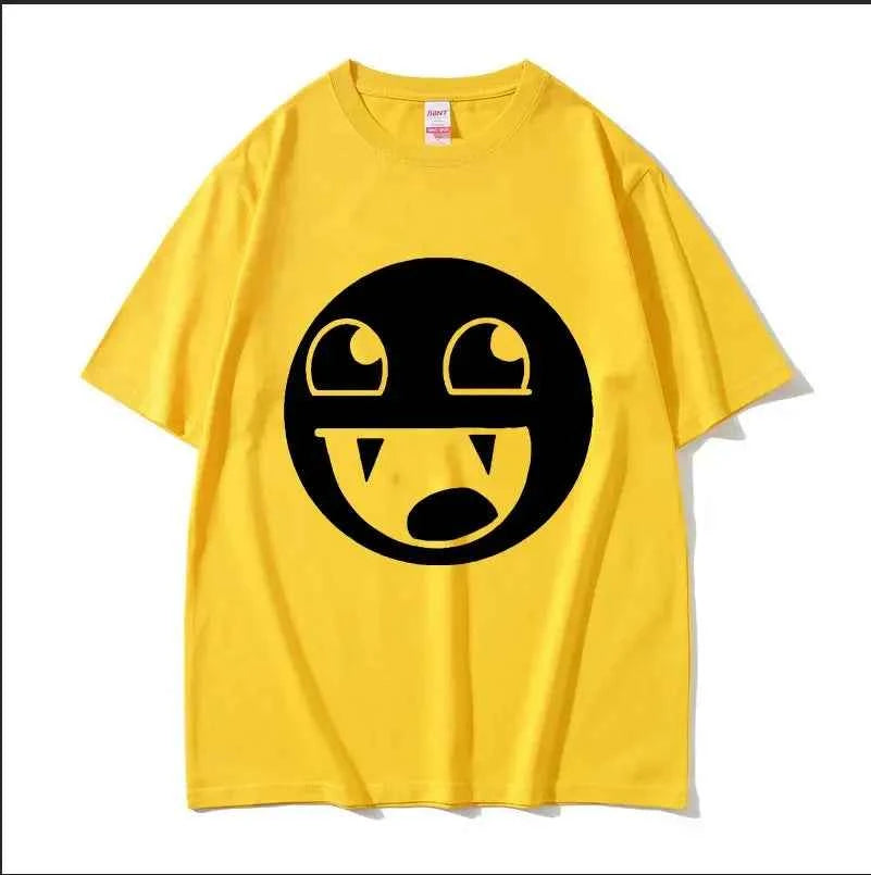 Epic Face Domo Kun Funny Meme T Shirts Men Women Summer O-Neck Fashion High Quality T-Shirt Casual 100% Cotton Oversized Tshirt