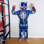 Kids Optimus Prime Transformer Costume – Muscle Jumpsuit Outfit