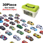 20/30/50Pcs Mini Car Set Inertia Pull Back Cars for Boys Plastic Vehicle Model Collection Toys Birthday New Year Gifts for Kids