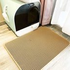 Pet Cat Litter Mat Waterproof Double Layer Cat Litter Trapping Pet Litter Box Mat Clean Pad Products For Cats Accessories - WTN Essentials 