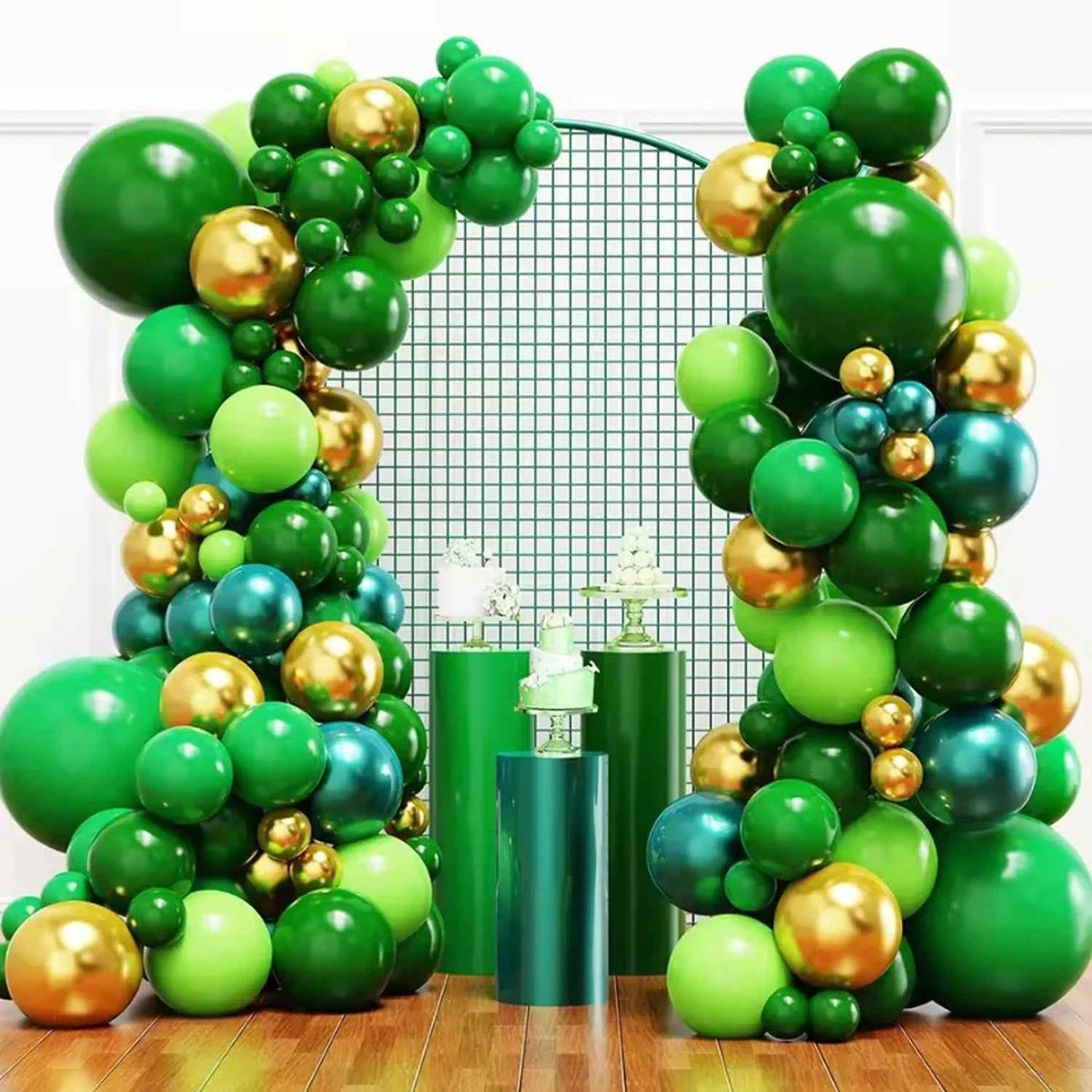 5/10/12/18inch Green Balloon Jungle Green Blue Hot Pink White Latex Balloon Birthday Party Decoration Baby Shower Wedding