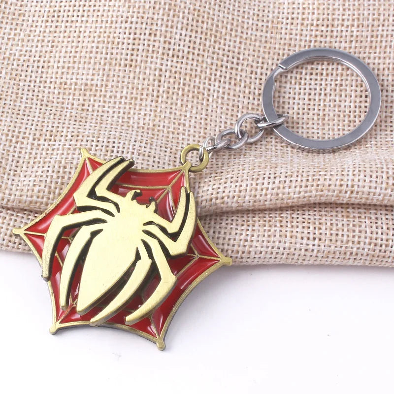 Cartoon Spider Blade Keychain Creative Key Ring Key Chain Jewelry Handsome for Movie Fans Woman Man Handsome Gifts