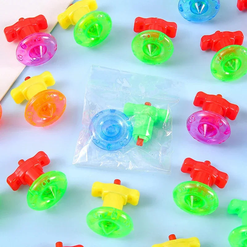 10-30 Pcs Mini Torsion Speed Gyro Spinning Toys Kids Birthday Party Favors Classroom Rewards Christmas Gift Pinata Goodie Filler