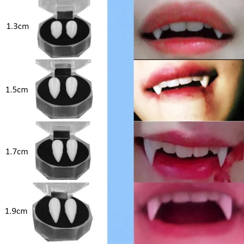 Vampire Teeth Fangs – Halloween Costume False Teeth Props