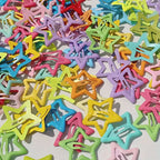 20/50Pcs Star-Shaped Alloy Hair Clips Elegant Retro Style Lightweight Hollow-Out Design Hair Accessories for Daily Wear Styling