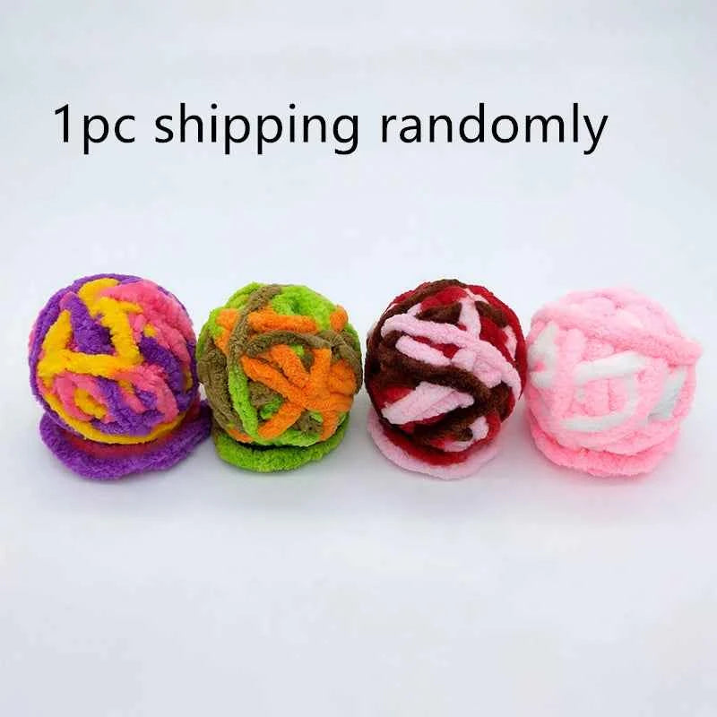 Dr.DC Pet cat toys are self entertaining chew and tease cats toy balls colored wool dog supplies fidget toy for cats accessories