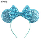 2026 Chic Embroidery Sequin Ears Headband Classical DOT Bow Hairband For Girls Women Party Head Wear Kids DIY Hair Accessories