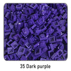 100Pcs DIY Bricks Parts 3024 1x1 Plate Educational Tech Construction Assmble Compatible Block Parts Toys for Child Kids