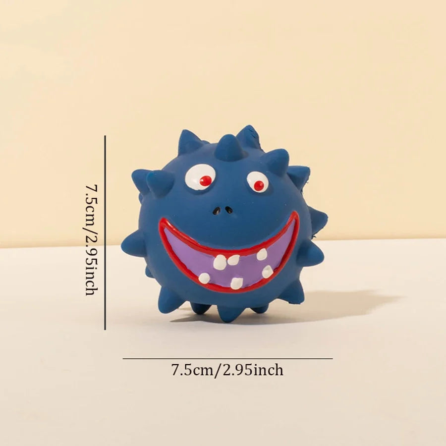 Squeaky Dog Chew Toy for Interactive Teeth Cleaning and Play