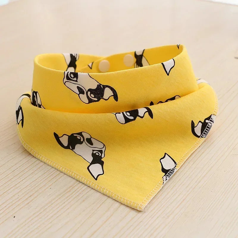 Soft Cotton Bandana for Dogs - Christmas Dog Neckerchief