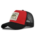 High Quality Fishing Embroidery Baseball Cap for Men Women Outdoor Fishing Snapback Mesh Hat Breathable Sunshade Dad Trucker Hat