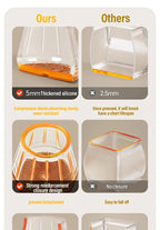 Thicked Chair Leg Floor Protector Silicone Anti-Slip Furniture Pads Wear-resistant Table Leg Cover Scratch-proof Floor Protector