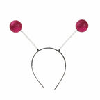 Alien Antenna Headband MartianHeadband Alien HeadBopper Halloween Alien Headband Metallic MartianAntenna Headband