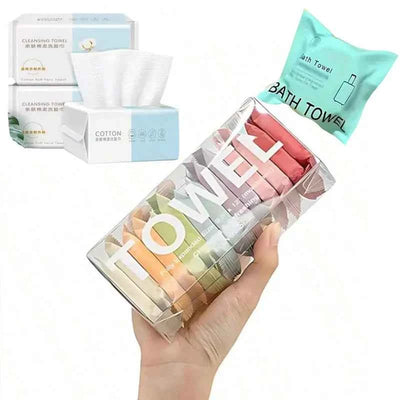 Thickened Disposable Face Towels A Pack Of 14 Pieces Compressed Disposable Washcloths, Cruise Essentials, Travel Essentials, Portable, Lightweight, Durable, Stylish, For Home Compressed Travel Towels - Quick Dry Portable Disp