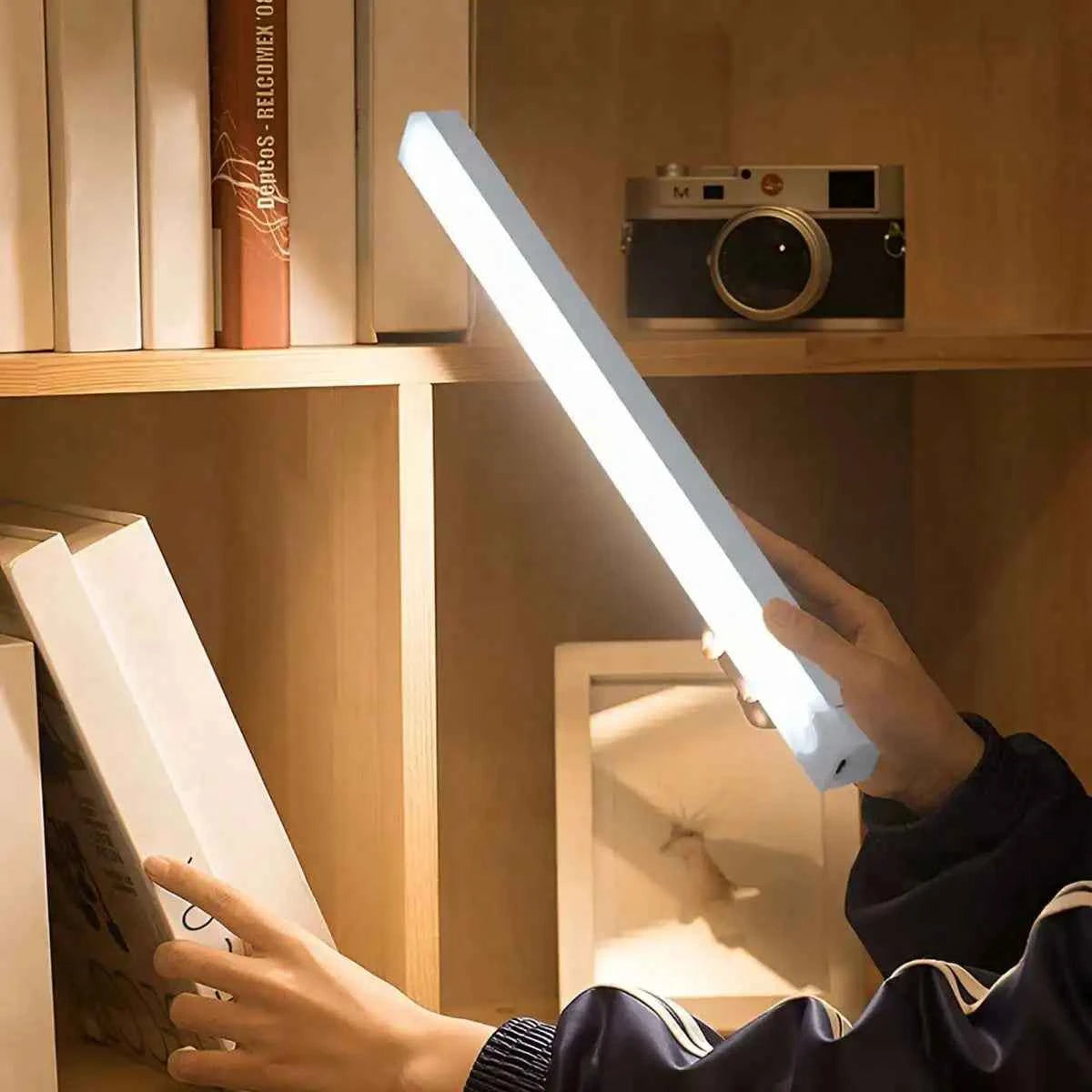 Wireless LED Night Light Rechargeable Magnetic Sensor Light Closet Kitchen Bedroom Stair Sensor Light Home Decor Wall Lamp