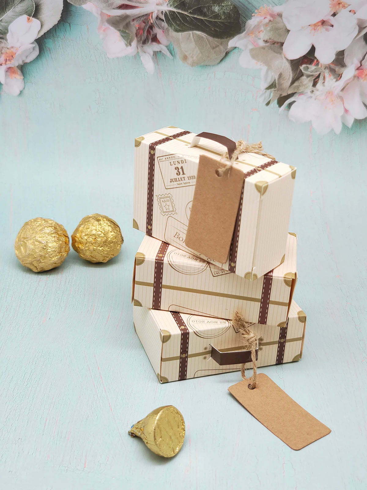 10/50pcs Hemp Rope Tag Luggage Packaging Box Candy Box Gift Box Eco-Friendly Natural Jute Twine Handle for Gift Packaging