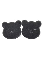 4PCS Bear Shape Laundry Balls Lint Catcher Reusable Pet Hair Remover Cleaning Sponge for Clothes Sofa Cat Dog Home House