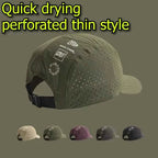 1pc unisex Breathable Unisex Baseball Cap,Outdoor windproof Camping Breathable Golfcap for Sun Protection Quick drying HikingHat