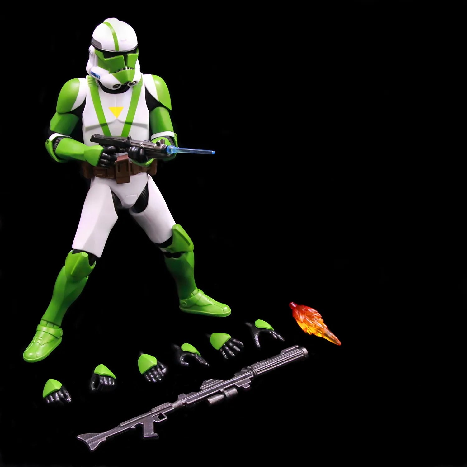 New Body(JOV3.0) Star Wars Commander Doom's Unit Clone Command ARC Trooper Heavy JET Doom Legion Battlefront II 6" Action Figure
