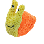 Dog Puzzle Feeder Plush Snail – Interactive Squeaky Chew Toy for Puppies & Dogs