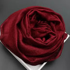 2025 Women's Pure Color Linen Scarf Long Bohemian Beach Wrap Shawl Summer Sunscreen Hijab Stole Versatile Fashion Accessory
