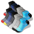 6/12 Pairs Colorful Men's Low Tub Socks Fashion Comfortable Autumn Classic Black Business Sock High-quality Men's Short Socks