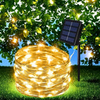 Outdoor Solar Power String Lights LED Solar Fairy Lights Waterproof with 8 Modes for Gardens Trees Parties Wedding Christmas